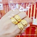 รูปย่อ แหวนทองคำแท้ 96.5% แหวนทองน้ำหนักครึ่งสลึง จากร้านทองกนกรัตน์ จันทบุรี รูปที่2