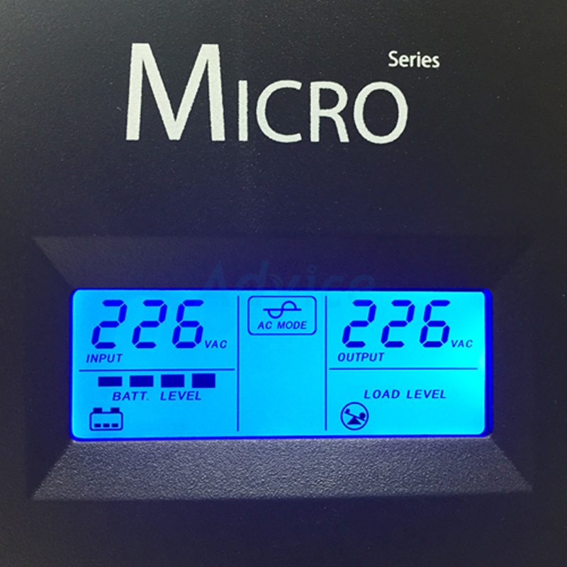 ขายเครื่องสำรองไฟฟ้า (UPS) SUN MICRO (LCD) รูปที่ 5