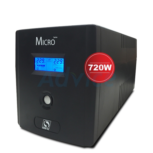 ขายเครื่องสำรองไฟฟ้า (UPS) SUN MICRO (LCD) รูปที่ 3