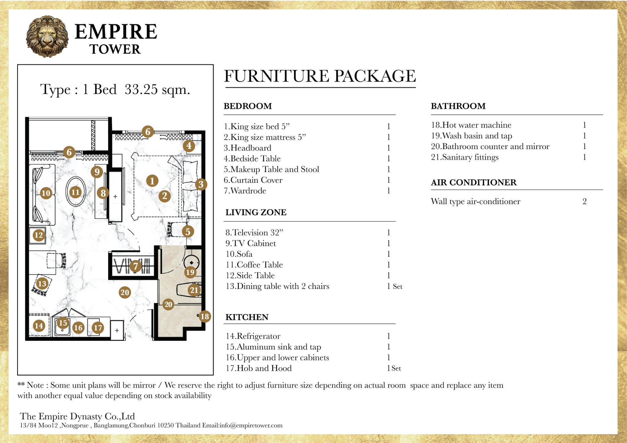 ลงทุนในพัทยา EMPIRE TOWER  คอนโดฯ ระดับพรีเมียมที่ตอบโจทย์การใช้ชีวิตอย่างหรูหรา รูปที่ 1