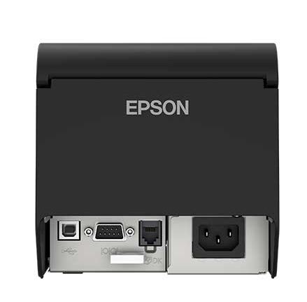 T82X ปริ้นเตอร์ ยี่ห้อ Epson ระบบพิมพ์ด้วยความร้อน ออกแบบให้มีขนาดเล็กกะทัดรัด ความเร็วในการพิมพ์ 200 มม./วินาที เชื่อมต่อผ่าน USB ,RS-232 และ option Ethernet port เลือกความกว้างกระดาษได้ กระดาษความร้อนขนาด 80x80 หรือ 80x75 ระบบร้านอาหาร, ระบบมินิมาร์ท , ระบบโชว์ห่วย, ระบบโรงแรม, ระบบลานจอดรถ, ระบบศูนย์อาหาร, ห้างสรรพสินค้า, โรงพยาบาล, ร้านกาแฟ, ร้านขายเสื้อผ้า รูปที่ 1