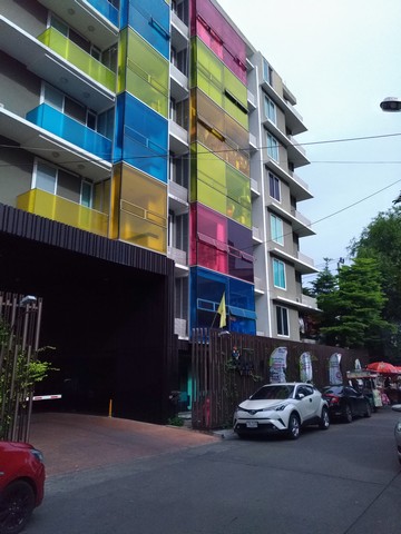 ให้เช่าคอนโด เดอะ คัลเลอร์รี่ วิวิด The Colory Vivid condo  ใกล้รถไฟฟ้า MRT ห้วยขวาง 350 เมตร    รูปที่ 1