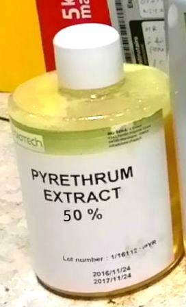 Pyrethrum Extract 50% สารกำจัดแมลง และสัตว์เลือดเย็น เพื่อการผลิต รูปที่ 1