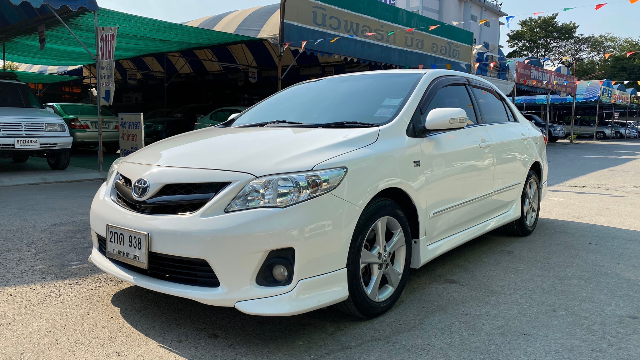 รถบ้านมือเดียวไม่มีชนสวยกริบแต่งสวยหายาก TOYOTA COROLA ALTIS 1.8G AUTO 2013 เบนซิน สีขาว  รูปที่ 1