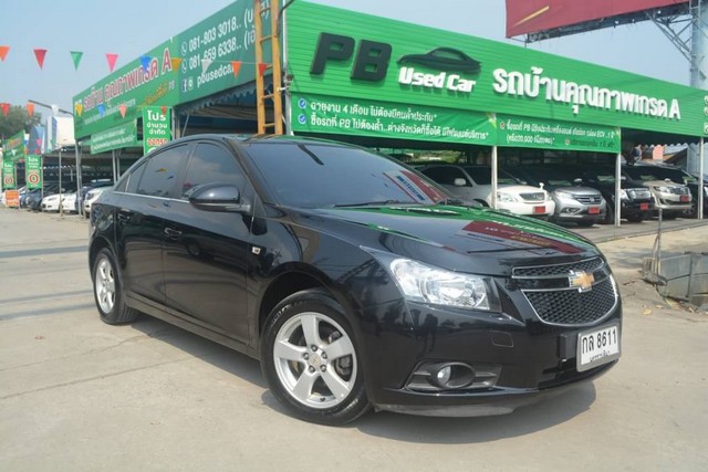 ไม่มีชนสวยกริบวิ่งน้อย ขายรถใช้คนเดียว Chevrolaet Cruze 1.8 LS AUTO 2011สีดำ  รูปที่ 1