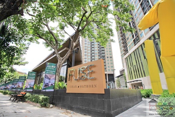 ขาย คอนโด ฟิวส์ จันทน์ - สาทร (Fuse Chan Sathorn) ห้อง Duplex ชั้นสูงวิวสวย รูปที่ 1