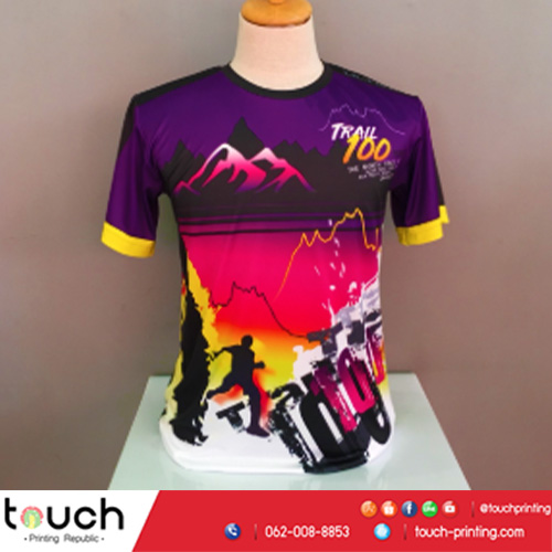 เสื้อวิ่ง เสื้อวิ่งเป็นทีม เสื้อวิ่งแขนกุด เสื้อวิ่งแขนสั้น เสื้อวิ่งแขนยาว เสื้อวิ่งคอกลม เสื้อวิ่งสกรีนลาย เสื้อวิ่งสะท้อนแสง รูปที่ 4