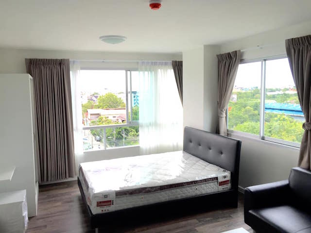 For Sale D Condo Sukhumvit 109 clean fully furnished near BTS Bearing รูปที่ 1