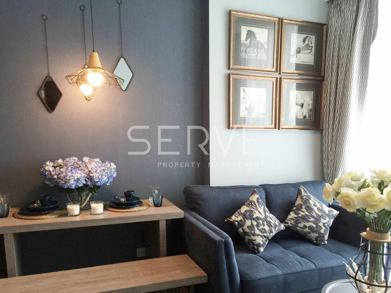 1 นอน ห้องสวยมาก ชั้นสูงวิวดี พร้อมให้เช่าแล้วนะ ที่ EDGE Sukhumvit 23  1 Bd 1 Bth  31 Sqm  28K รูปที่ 1