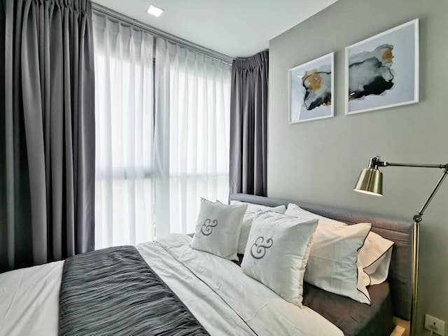 Ideo Mobi Sukhumvit Onnut 2 bedrooms fully furnished beautiful clean BTS Onnut รูปที่ 1