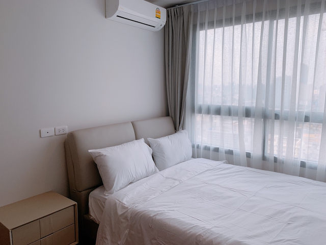 Ideo S93, 2 bedrooms, clean, beautiful view, near BTS Bang Chak รูปที่ 1