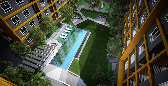 (RS2U) ให้เช่า Condo U Campus รังสิต เมืองเอก ห้องสวย กว้างใหญ่ เข้าอยู่ได้เลยทันที รูปที่ 1