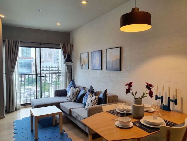 Noble Refine Large room on 12th floor fully furnished ready to move in BTS Phrom Phong รูปที่ 1