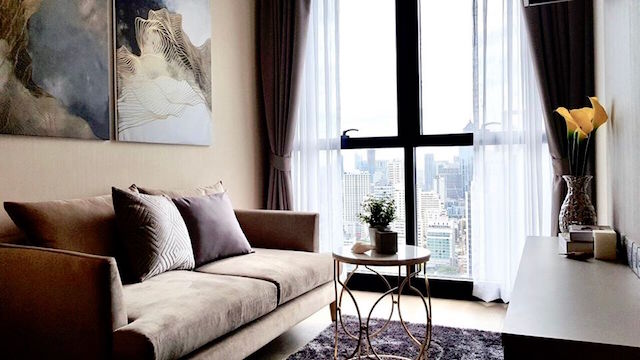Ashton Asoke fully furnished beautiful view 33rd floor BTS Asoke รูปที่ 1