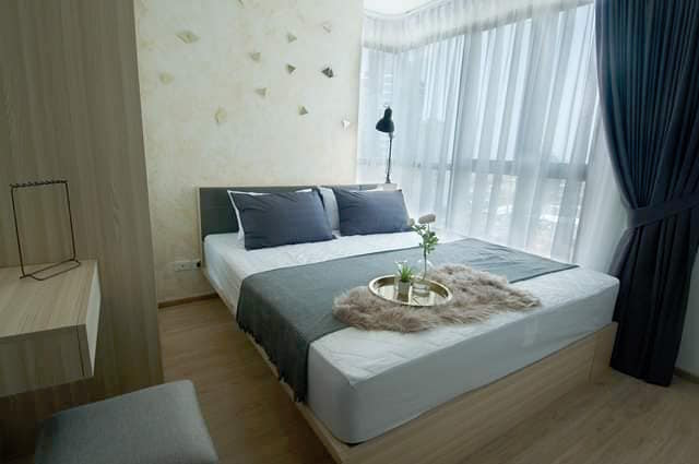 Ideo O2 large fully furnished peaceful clean BTS Bang Na รูปที่ 1