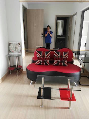 Whizdom Connect Sukhumvit 101 25th floor clean fully furnished beautiful view Punnawithi BTS รูปที่ 1