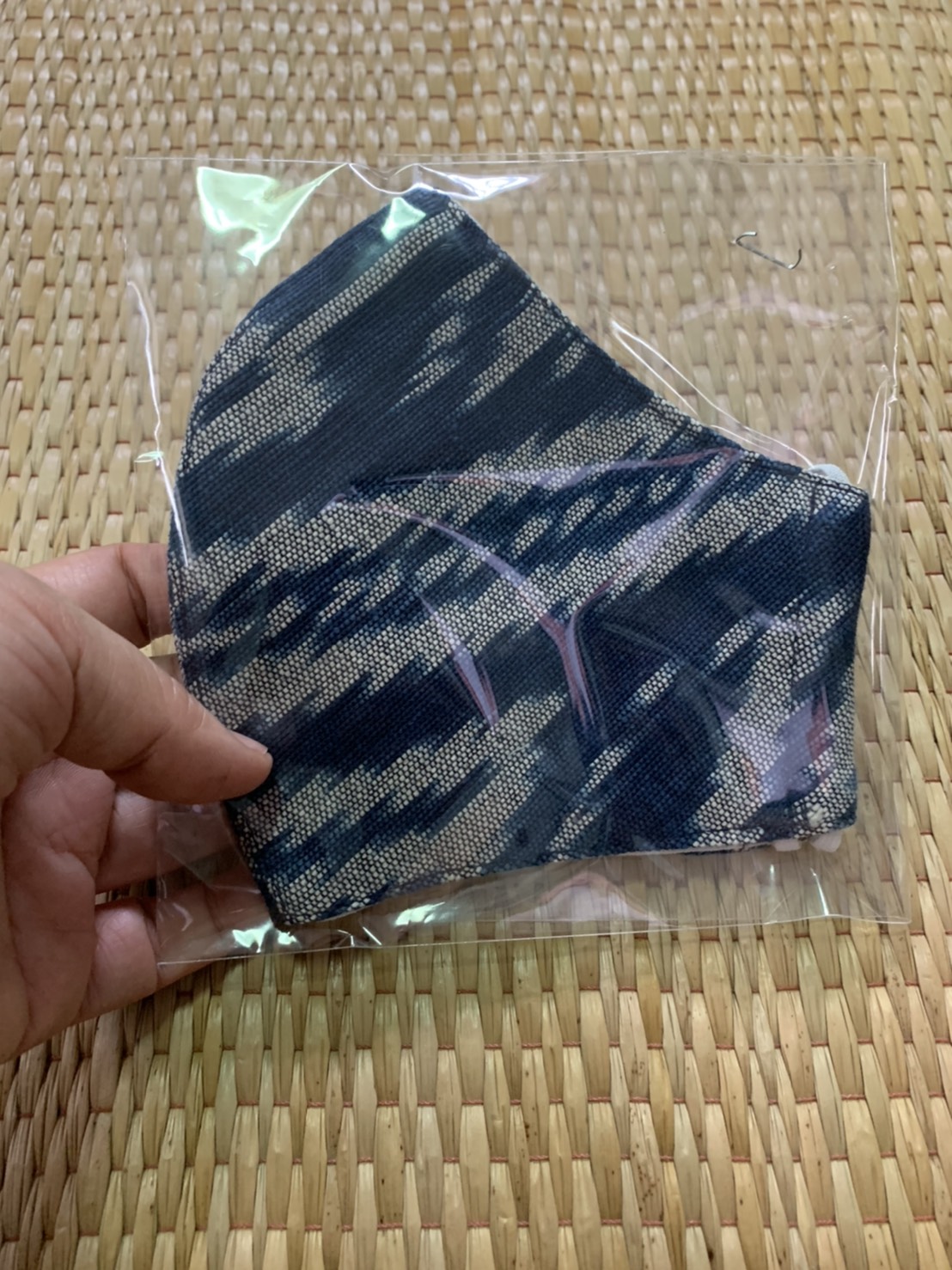 มาแล้วจ้าหน้ากากผ้าครามทอจากผ้าฝ้าย 100% 69 บาท รูปที่ 7