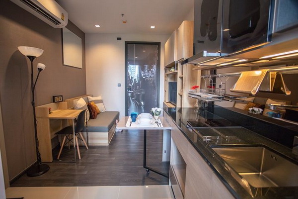 (เช่า) FOR RENT THE LINE ASOKE RATCHADA / 1 bedroom / 27 Sqm.**17,000** CLOSE MRT RAMA 9 รูปที่ 1