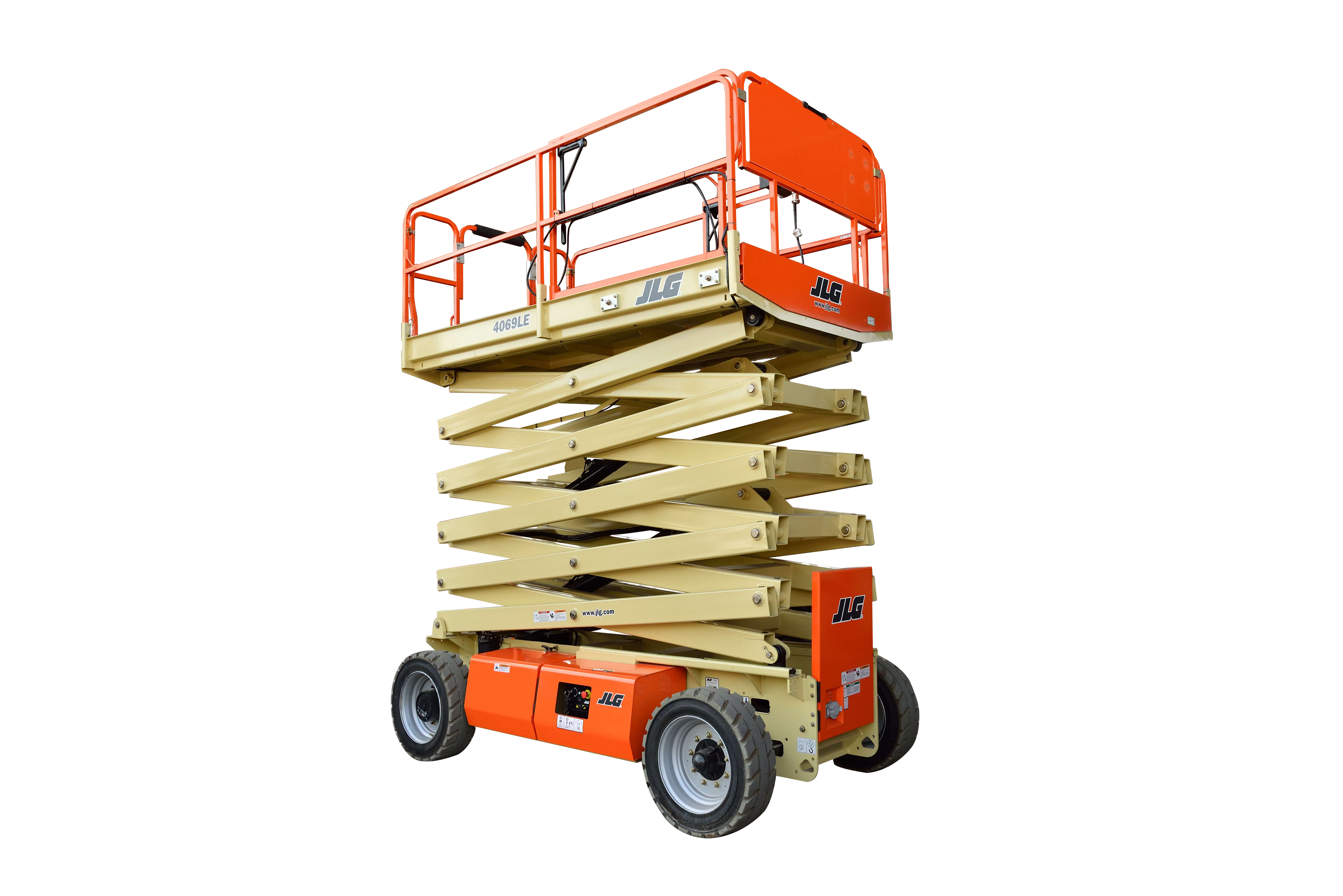 ขายรถกระเช้า JLG ขากรรไกร 4069LE สูง 12.19 เมตร  มือสอง ปรับสภาพแล้ว พร้อมใช้งาน รูปที่ 1