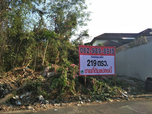 ขาย ที่ดิน ลาดพร้าว 71 ซอยนาคนิวาส 41  เนื้อที่ 219 ตรว.  รูปที่ 1