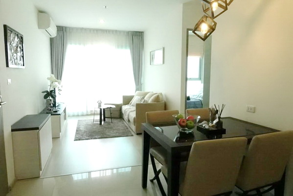 (เช่า) FOR RENT LIFE RATCHADAPISEK / 2 beds 2 baths / 56 Sqm.**27,000** CLOSE MRT HUAIKWANG รูปที่ 1