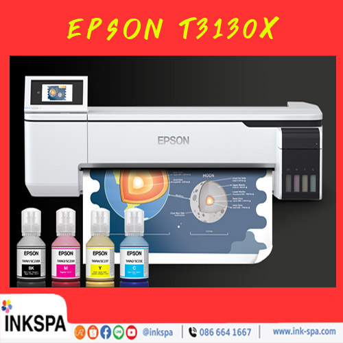 EPSON T3130X เครื่องพิมพ์ขนาดพิมพ์A1 เครื่องพิมพ์เสื้อ เครื่องพิมพ์ผ้า เครื่องพิมพ์ซับ ปริ้นเตอร์ขนาดA1 รูปที่ 5