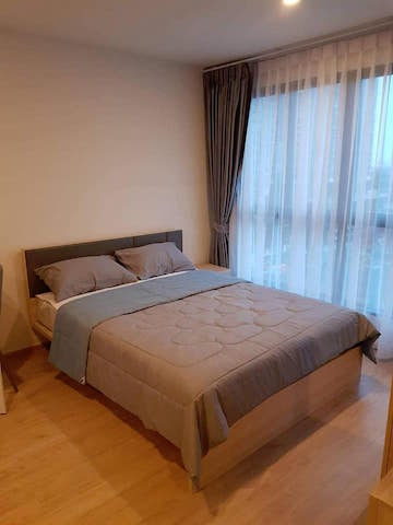 Ideo O2 fully furnished clean peaceful private BTS Bang Na รูปที่ 1