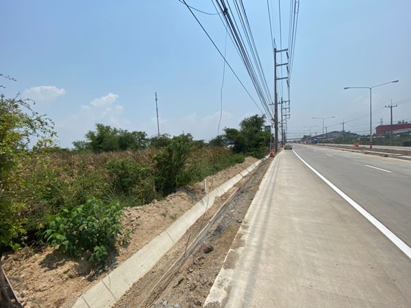 ขายที่ดิน 2 แปลงติด 4-3-76 ไร่ ติดถนนศุขประยูร อ.บ้านโพธิ์ จ.ฉะเชิงเทรา รูปที่ 3