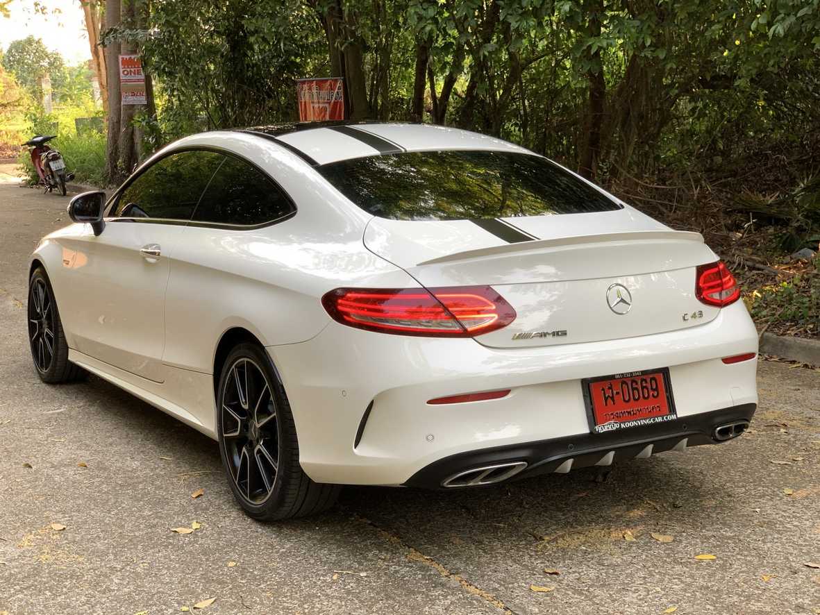 ขายรถหรู เหมือนมือหนึ่ง Mercedes-Benz C43 Coupe AMG ปี 2018 มี sun roof gเบาะหลัง รูปที่ 1