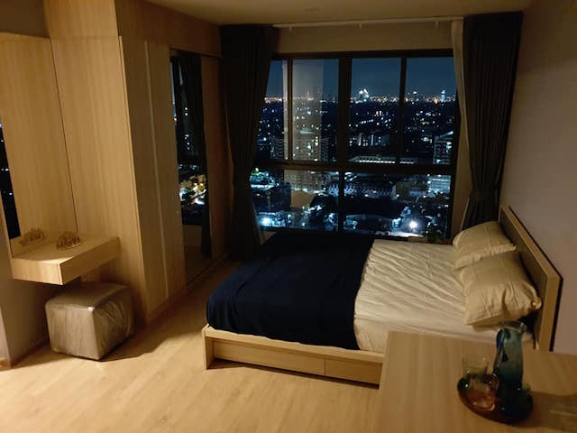 Ideo O2 Floor 28 beautiful view fully furnished BTS Bang Na รูปที่ 1