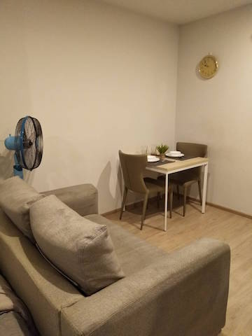 Ideo O2 fully furnished clean private nice view BTS Bang Na รูปที่ 1