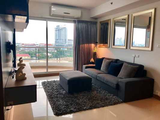 (เช่า) FOR RENT SUPALAI RIVER RESORT / 2 beds 2 baths / 88 Sqm.**39,000** CLOSE ASIATIQUE RIVERFRONT รูปที่ 1