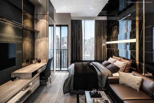 K002 ขายด่วน Knightsbridge Prime Onnut ขนาด 53 ตรม 1 นอน 1 น้ำ ชั้นสูง วิวสวย ใกล้ BTS อ่อนนุช รูปที่ 1