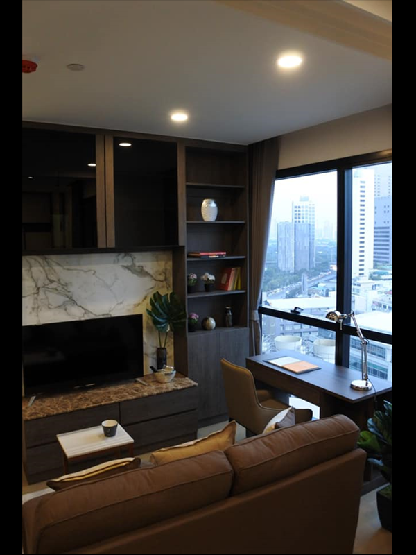 [C99195] Ashton Chula-Silom For Rent : 1BR / 1BA / 33SQM รูปที่ 1