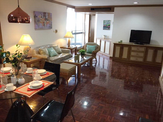 (เช่า) FOR RENT TAI PING TOWER / 3 beds 3 baths / 145 Sqm.**40,000** CLOSE BTS EKKAMAI รูปที่ 1