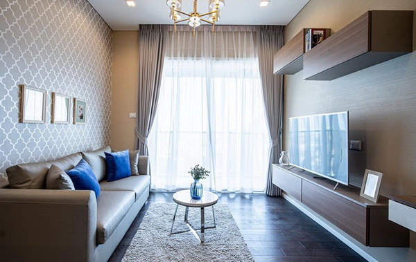 (เช่า) FOR RENT THE SAINT RESIDENCES / 2 beds 2 baths / 57 Sqm.**32,000** CLOSE MRT PHAHONYOTHIN รูปที่ 1