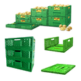 ขายReusable Plastic Folding Crate (RPC)