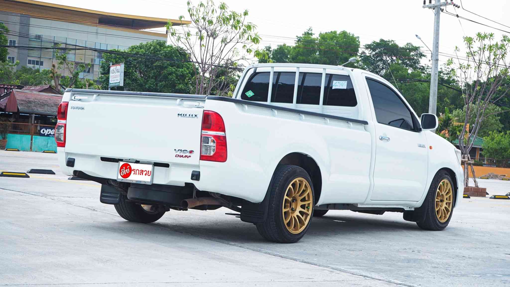 ขายรถ Toyota Vigo Champ ติดแก๊ส LPG ปี2013 สีขาว ราคาถูกสุดคุ้ม ห้ามพลาด  รูปที่ 1