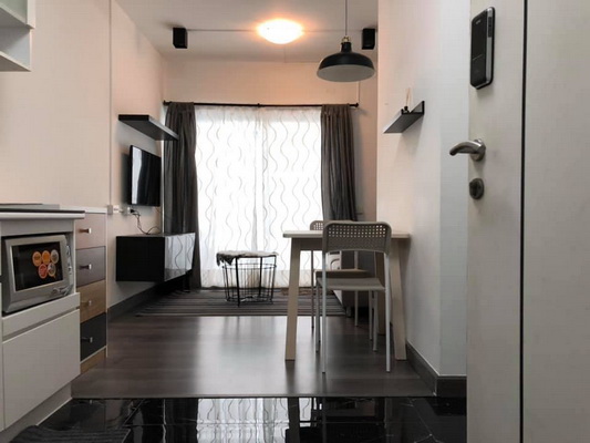 (เช่า) FOR RENT A SPACE ASOKE RATCHADA / 1 bedroom / 35 Sqm.**12,000** CLOSE MRT RAMA 9 รูปที่ 1