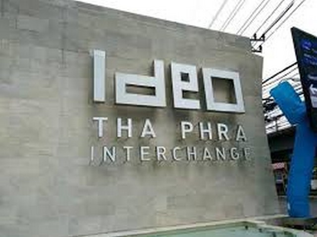 ให้เช่า ไอดีโอ ท่าพระ อินเตอร์เชนจ์  Ideo Tha Phra Interchange 35 ตร.ม.   รูปที่ 1