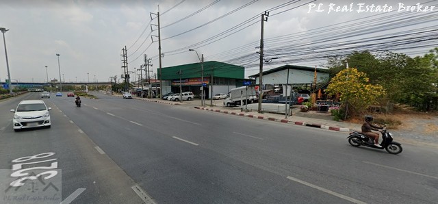 ขายที่ดินติดถนนเสรีไทย 250 ตารางวา ช่วงเสรีไทยซอย 40 ใกล้ทางขึ้นมอเตอร์เวย์ รูปที่ 1
