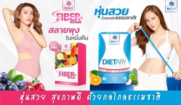 MANA Dietary มานา ไดเอทารี่ และ MANA FIBER+ มานาไฟเบอร์พลัส พรีไบโอติก รูปที่ 4