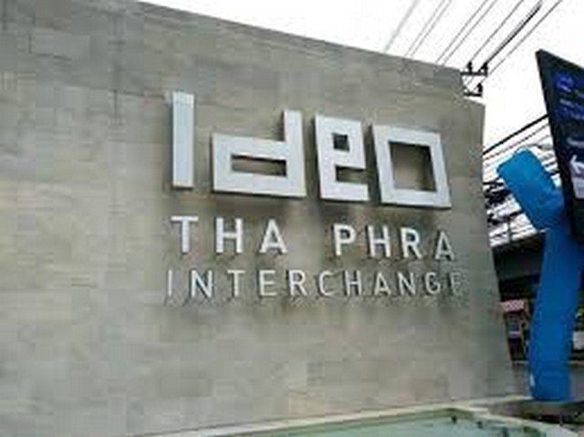 ขายไอดีโอ ท่าพระ อินเตอร์เชนจ์ Ideo Tha Phra Interchange 35 ตร.ม. รูปที่ 1