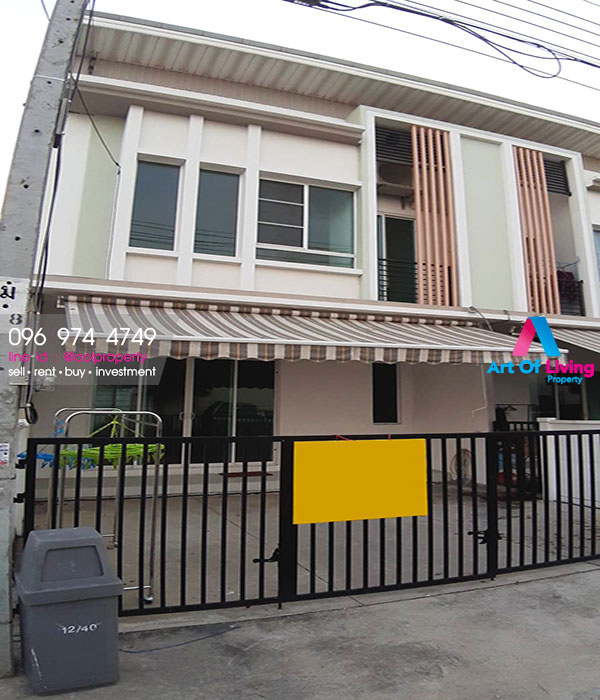 ให้เช่า ทาวน์โฮม 2 ชั้น ม.Pleno วงแหวน-รามอินทรา (AOL-F8-2004001673) รูปที่ 1