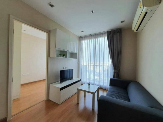 (เช่า) FOR RENT Q HOUSE SUKHUMVIT 79 / 2 beds 1 bath / 45 Sqm. 25,000 CLOSE BTS ONNUT รูปที่ 1