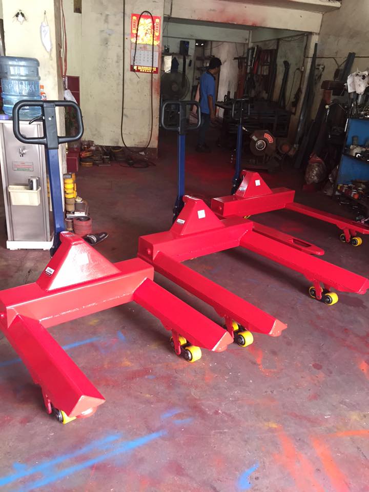HAND PALLET TRUCK PILOT สำหรับยกม้วนสายไฟฟ้า รูปที่ 5