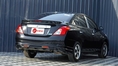 Nissan Almera 1.2E ปี 2012 สีดำ เกียร์ออโต้ จองฟรีไม่มีค่าใช้จ่าย ออกรถใช้เงิน ๑ บาท   
