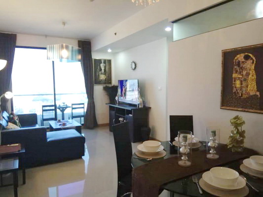 (เช่า) FOR RENT SUPALAI PREMIER PLACE ASOKE / 2 beds 2 baths / 80 Sqm. 30,000 CLOSE MRT PETCHABURI รูปที่ 1