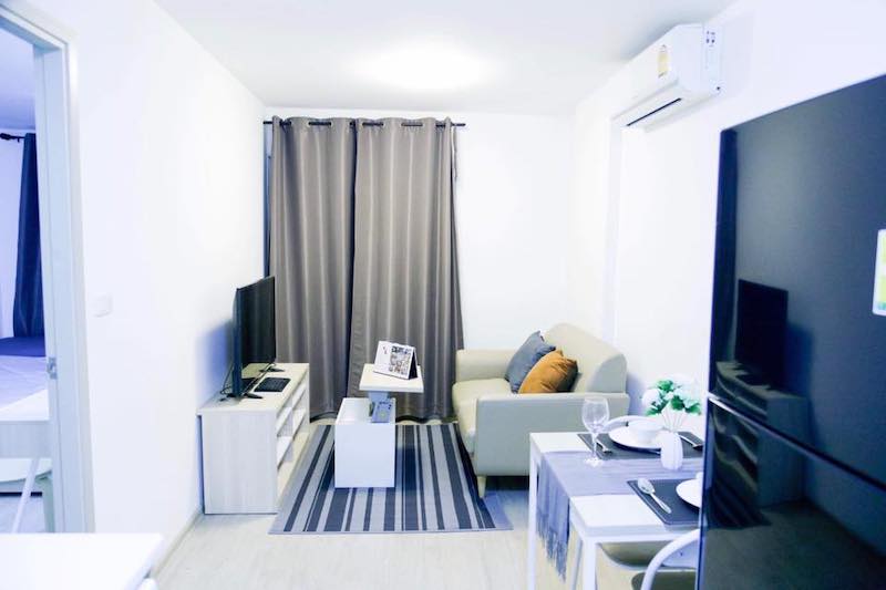 ST0315 ปล่อยเช่า Elio Del Ray ขนาด 34 ตรม 1นอน 1น้ำ ชั้น 1 อาคาร E Fully furnished รูปที่ 1