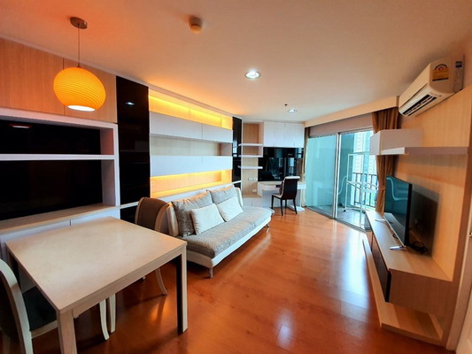 (เช่า) FOR RENT BELLE GRAND RAMA 9 / 2 beds 1 bath / 57 Sqm. 30,000 CLOSE MRT RAMA 9 รูปที่ 1